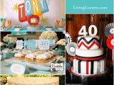 40 Birthday Decorations Ideas 10 Amazing 40th Birthday Party Ideas for Men and Women