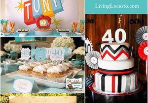 40 Birthday Decorations Ideas 10 Amazing 40th Birthday Party Ideas for Men and Women