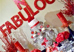 40 Birthday Decorations Ideas 40 Fabulous Party Style with Nancy