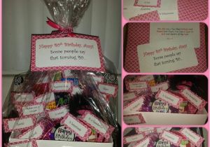 40 Birthday Gift Ideas for Her Quot some People Say Turning 40 Quot Birthday Gift Basket Idea