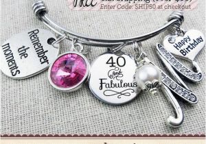 40 Birthday Gifts for Her 40th Birthday Gift for Her Milestone Birthday Gifts for