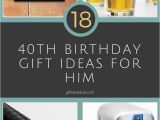 40 Birthday Gifts for Him 10 Stylish 40th Birthday Gift Ideas for Husband