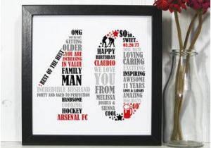40 Birthday Gifts for Him Uk Personalized 40th Birthday Gift for Him 40th Birthday 40th