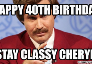 40 Birthday Memes Happy 40th Birthday