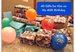 40 Presents for 40th Birthday Ideas 40 Gifts for Him On His 40th Birthday Stressy Mummy