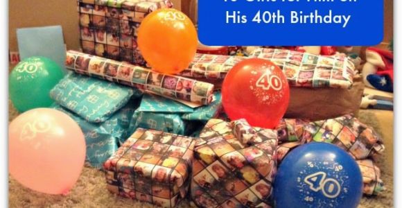 40 Year Birthday Gifts for Him 40 Gifts for Him On His 40th Birthday Stressy Mummy