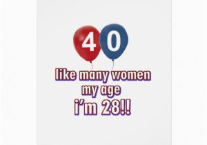 40 Year Old Birthday Cards 40 Year Old Women Designs Greeting Card Zazzle
