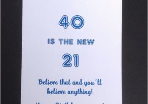 40 Year Old Birthday Cards 40th Birthday Card Card for 40 Year Old Funny 40th Milestone