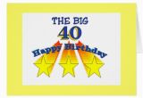 40 Year Old Birthday Cards Happy Birthday 40 Year Old Invitation Zazzle