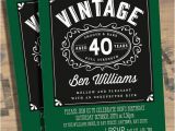 40 Year Old Birthday Invitations 40th Birthday Party Invitations for Men Dolanpedia