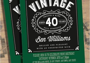 40 Year Old Birthday Invitations 40th Birthday Party Invitations for Men Dolanpedia