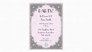 40 Year Old Birthday Invitations Birthday Party Invitation 40 Years Old Zazzle