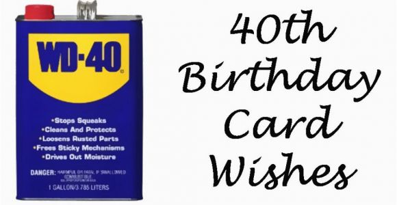 40th Birthday Card Messages Funny 40th Birthday Wishes Messages and Poems to Write In A