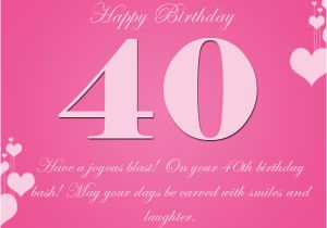 40th Birthday Cards for Facebook 40th Birthday Wishes 365greetings Com