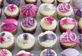 40th Birthday Cupcake Decorations 17 Best Ideas About 40th Birthday Cupcakes On Pinterest