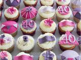 40th Birthday Cupcake Decorations 17 Best Ideas About 40th Birthday Cupcakes On Pinterest