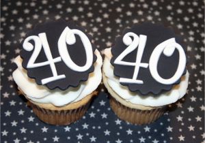 40th Birthday Cupcake Decorations 40th Birthday Cake toppers 40th Birthday Cake topper