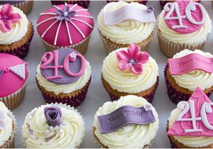 40th Birthday Cupcake Decorations 40th Birthday Gift Ideas Purseblog