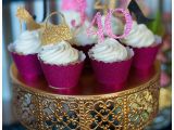40th Birthday Cupcake Decorations A Glamorous 40th Birthday Party Hoopla events Krista O