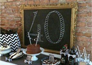 40th Birthday Decoration Ideas for Men 40th Birthday Party Idea for A Man