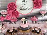 40th Birthday Decorations for Her Fashion Birthday Party Ideas 40th Birthday Parties 40