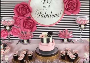 40th Birthday Decorations for Her Fashion Birthday Party Ideas 40th Birthday Parties 40