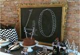 40th Birthday Decorations for Men 40th Birthday Party Idea for A Man