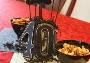 40th Birthday Decorations for Men A Christian themed Manly Surprise 40th Birthday Party