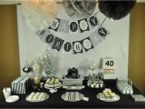 40th Birthday Decorations for Men Mon Tresor Sweet Table Contest Submission Round 6