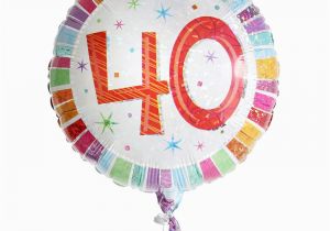 40th Birthday Flowers Delivery 40th Balloons Party Favors Ideas