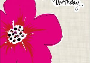 40th Birthday Flowers Delivery Flower 40th Birthday Card Karenza Paperie