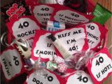 40th Birthday Gift for Man Ideas 40th Birthday Gift Basket 40 Rocks Pop Rocks 40 is