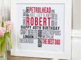 40th Birthday Gifts for Him Uk 40th Birthday Gifts Present Ideas for Him Chatterbox Walls