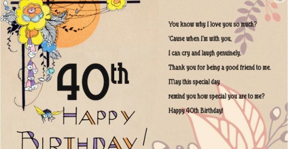 40th Birthday Greeting Card Messages 40th Birthday Greeting Card Messages Best Happy Birthday