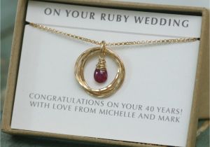 40th Birthday Ideas for Couples 40th Wedding Anniversary Gift Ideas for Couples Wedding