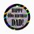 40th Birthday Ideas for Dad 40th Birthday for Dad ornament Round by Birthdayhumor1
