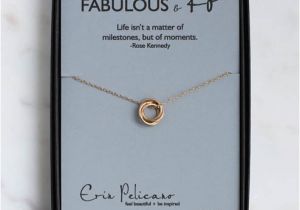40th Birthday Ideas for Daughter 40th Birthday Necklace Shop Erin Pelicano Jewelry