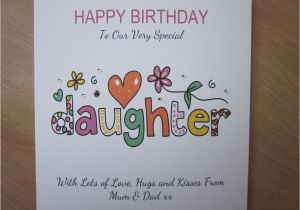 40th Birthday Ideas for Daughter Personalised Handmade Birthday Card Daughter 18th 21st