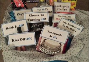 40th Birthday Ideas for Female Friend Inside the Turning 40th Birthday Gift Basket My Friend