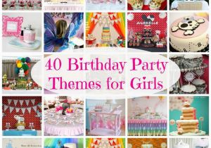 40th Birthday Ideas for Girls 40 Birthday Party themes for Girls Kids Birthday Parties