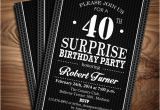 40th Birthday Invitation Templates Free Download 24 40th Birthday Invitation Templates Psd Ai Free