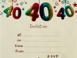 40th Birthday Invitation Templates Free Download 40th Birthday Invitation Templates Free Download Best