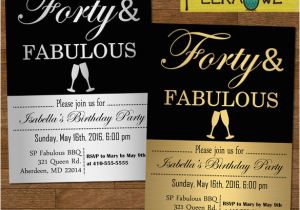 40th Birthday Invitation Templates Free Download 40th Birthday Invitations 15 Free Psd Vector Eps Ai