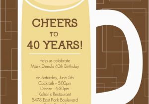 40th Birthday Invitation Wording for Men Invitations for 40th Birthday Quotes Quotesgram