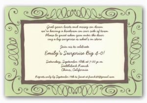 40th Birthday Invitation Wording Samples Best 25 40th Birthday Invitation Wording Ideas On