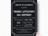 40th Birthday Invitations for Male 40th Birthday Invitation for Men Printable 30th Birthday