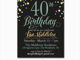 40th Birthday Invitations Free 40 Birthday Invitation Template orderecigsjuice Info