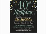 40th Birthday Invitations Free 40 Birthday Invitation Template orderecigsjuice Info