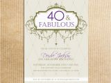 40th Birthday Invitations with Photo Adult 40th Birthday Party Invitations Digital File