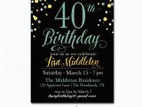 40th Birthday Invite Template 24 40th Birthday Invitation Templates Psd Ai Free